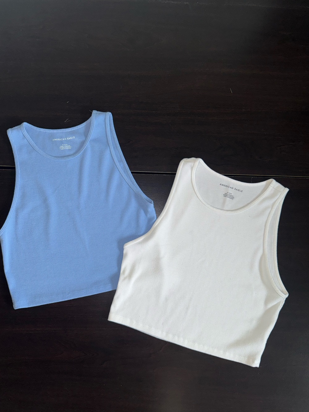 American Eagle Ribbed Tank Top Crop Bundle